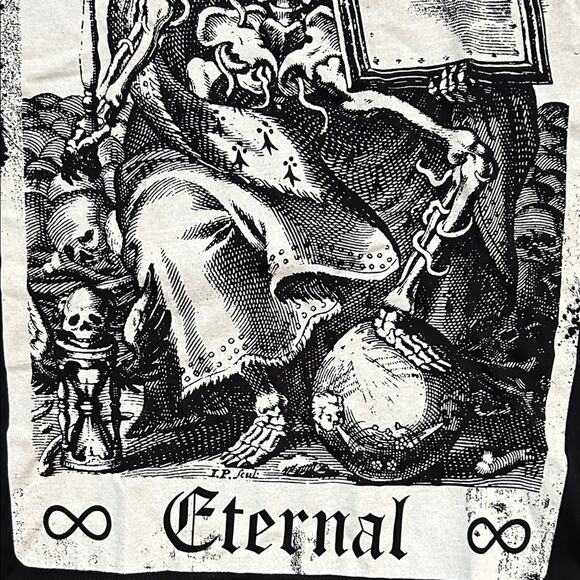 Blackcraft Cult Skeleton Graphic Tee - Black, Size Small, NWT - Picture 3 of 6